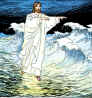 Walking on the sea, miracles of Jesus Christ